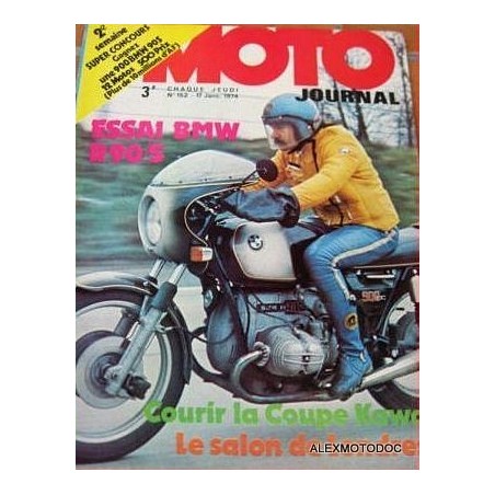 Moto journal n° 152